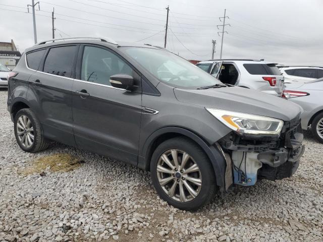 1FMCU9J96HUA27027 - 2017 FORD ESCAPE TITANIUM GRAY photo 4