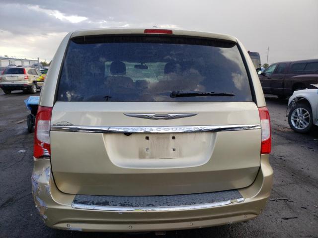 2A4RR5DG3BR667830 - 2011 CHRYSLER TOWN & COU TOURING 金色 照片 6
