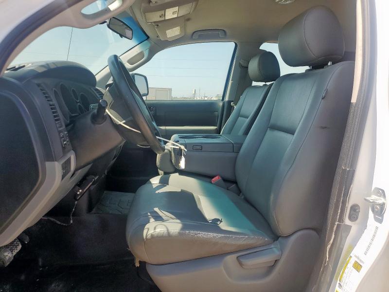 5TFRM5F17DX059827 - 2013 TOYOTA TUNDRA DOUBLE CAB SR5 WHITE photo 7