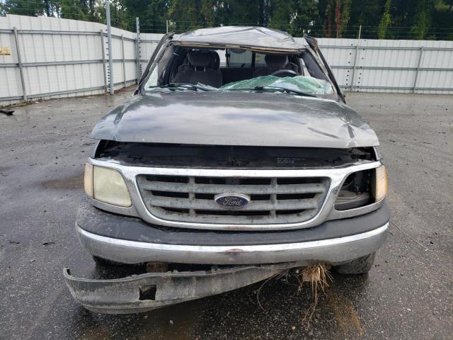 2FTRX17272CA31886 - 2002 FORD F150 GRAY photo 5