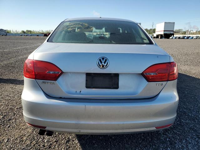 3VWDL7AJ1DM401548 - 2013 VOLKSWAGEN JETTA TDI SILVER photo 6
