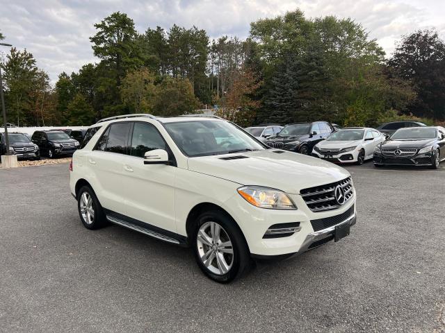 4JGDA5HB4DA131574 - 2013 MERCEDES-BENZ ML 350 4MATIC WHITE photo 2