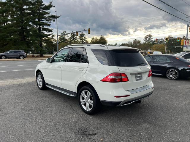 4JGDA5HB4DA131574 - 2013 MERCEDES-BENZ ML 350 4MATIC WHITE photo 4