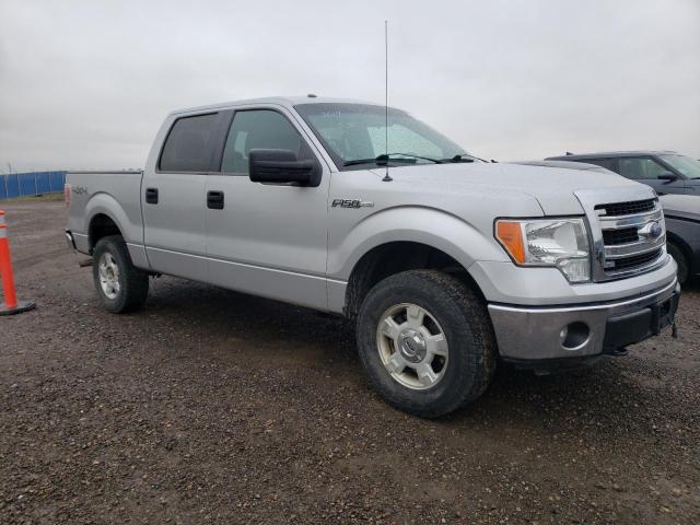 1FTFW1EF2EKF84103 - 2014 FORD F150 XLT SUPERCREW SILVER photo 4