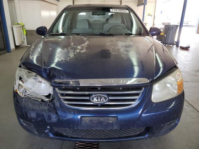 KNAFE121X75481781 - 2007 KIA SPECTRA EX BLUE photo 5