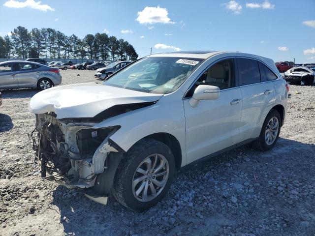 5J8TB4H37JL018834 - 2018 ACURA RDX WHITE photo 1