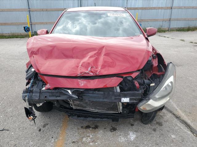 KMHCT5AE4DU083907 - 2013 HYUNDAI ACCENT GLS 红色 照片 5