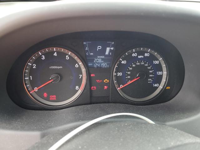 KMHCT5AE4DU083907 - 2013 HYUNDAI ACCENT GLS 红色 照片 9