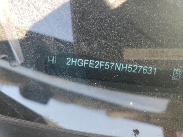 2HGFE2F57NH527631 - 2022 HONDA CIVIC SPORT 黑色 照片 12