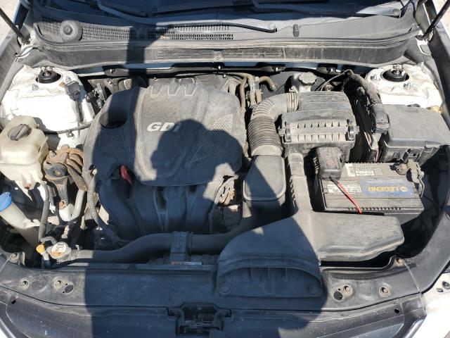 5NPEC4AC8DH611531 - 2013 HYUNDAI SONATA SE WHITE photo 11