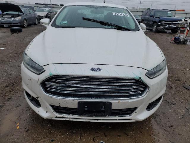 3FA6P0K92ER108196 - 2014 FORD FUSION TITANIUM WHITE photo 5