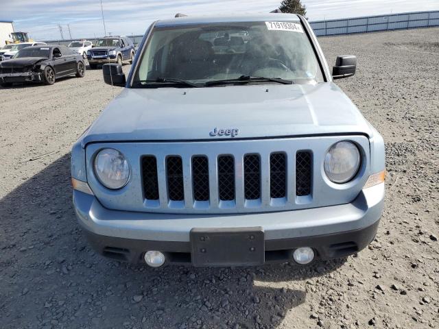 1C4NJRBB9DD262720 - 2013 JEEP PATRIOT SPORT BLUE photo 5