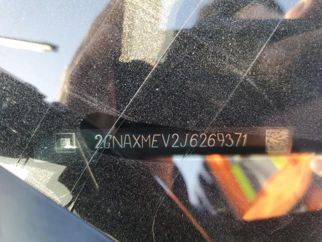 2GNAXMEV2J6269371 - 2018 CHEVROLET EQUINOX PREMIER BLACK photo 12