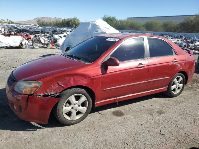 KNAFE121285015991 - 2008 KIA SPECTRA EX BURGUNDY photo 1