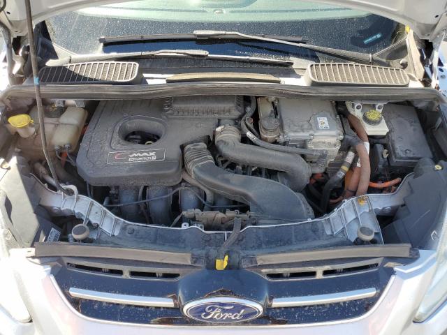 1FADP5CUXGL117303 - 2016 FORD C-MAX PREMIUM SEL SILVER photo 11