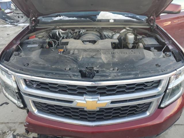 1GNSKHKCXGR365291 - 2016 CHEVROLET SUBURBAN K1500 LT MAROON photo 11