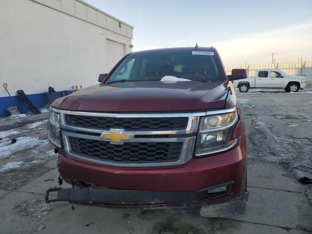 1GNSKHKCXGR365291 - 2016 CHEVROLET SUBURBAN K1500 LT MAROON photo 5