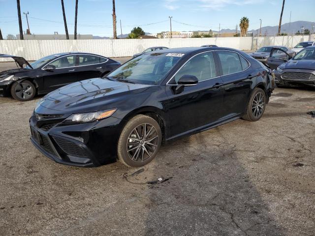 4T1G11AK6PU735288 - 2023 TOYOTA CAMRY SE NIGHT SHADE BLACK photo 1