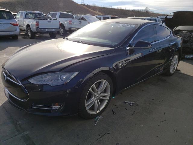 5YJSA1CGXDFP08705 - 2013 TESLA MODEL S Կապույտ լուսանկար 1