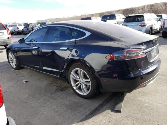 5YJSA1CGXDFP08705 - 2013 TESLA MODEL S Կապույտ լուսանկար 2