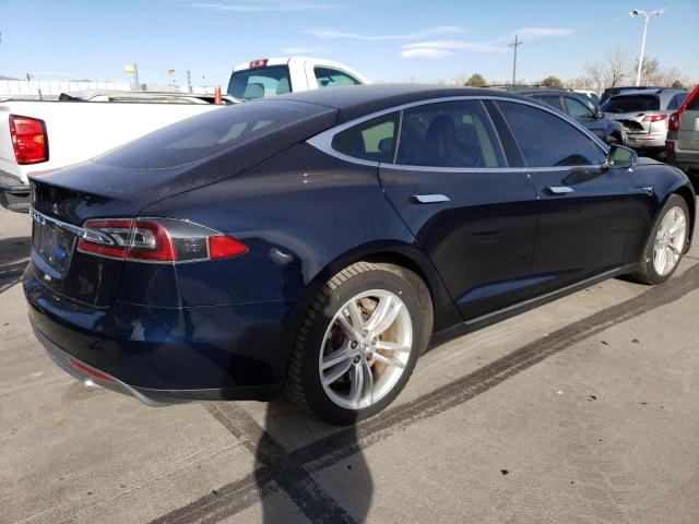 5YJSA1CGXDFP08705 - 2013 TESLA MODEL S Կապույտ լուսանկար 3