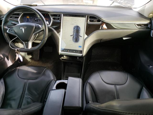 5YJSA1CGXDFP08705 - 2013 TESLA MODEL S Կապույտ լուսանկար 8