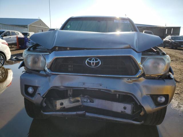 3TMLU4EN3EM144837 - 2014 TOYOTA TACOMA DOUBLE CAB SILVER photo 5