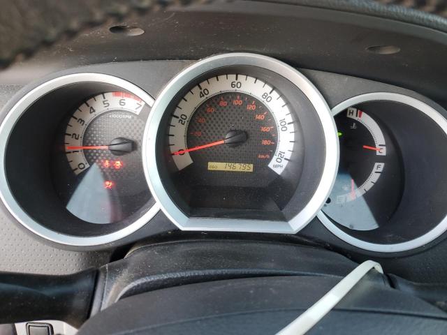 3TMLU4EN3EM144837 - 2014 TOYOTA TACOMA DOUBLE CAB SILVER photo 9