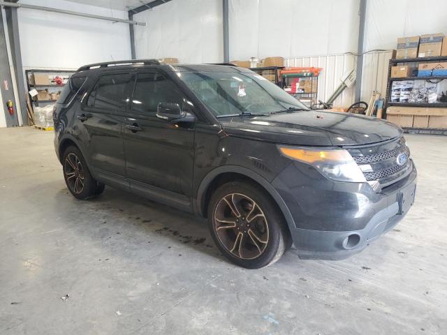 1FM5K8GT8FGC33845 - 2015 FORD EXPLORER SPORT Қара фото 4