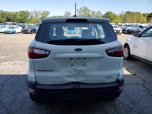 MAJ6S3FL4KC282304 - 2019 FORD ECOSPORT S Ақ фото 6
