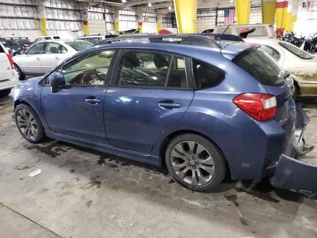 JF1GPAL67D2869341 - 2013 SUBARU IMPREZA SPORT PREMIUM BLUE photo 2