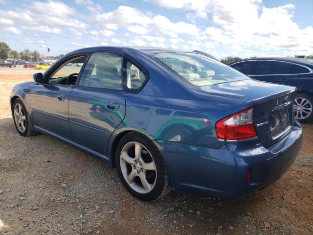 4S3BL616X96228586 - 2009 SUBARU LEGACY 2.5I BLUE photo 2