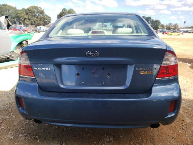 4S3BL616X96228586 - 2009 SUBARU LEGACY 2.5I BLUE photo 6