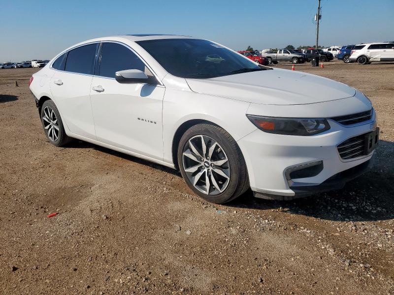 1G1ZE5ST6GF208672 - 2016 CHEVROLET MALIBU LT WHITE photo 4