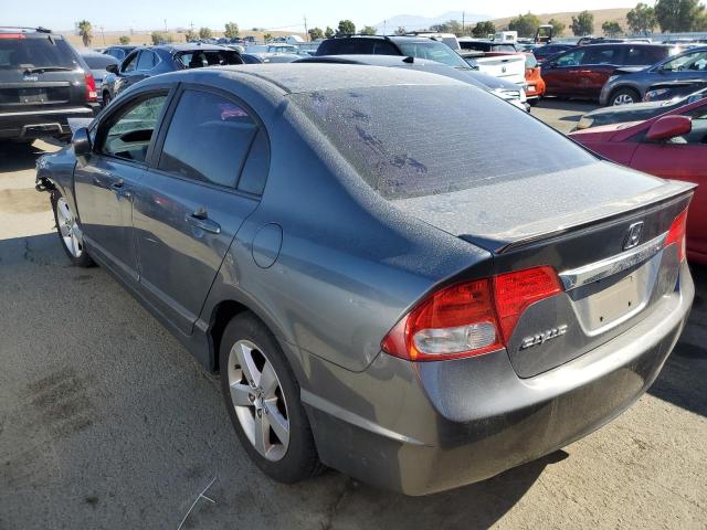 19XFA16669E023599 - 2009 HONDA CIVIC LX-S GRAY photo 2