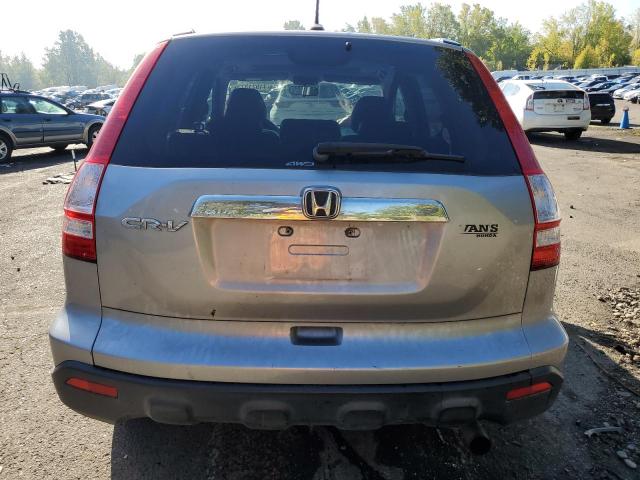 JHLRE48777C101534 - 2007 HONDA CR-V EXL SILVER photo 6