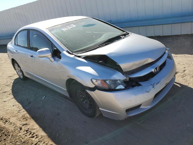 19XFA1F59AE021549 - 2010 HONDA CIVIC LX SILVER photo 4