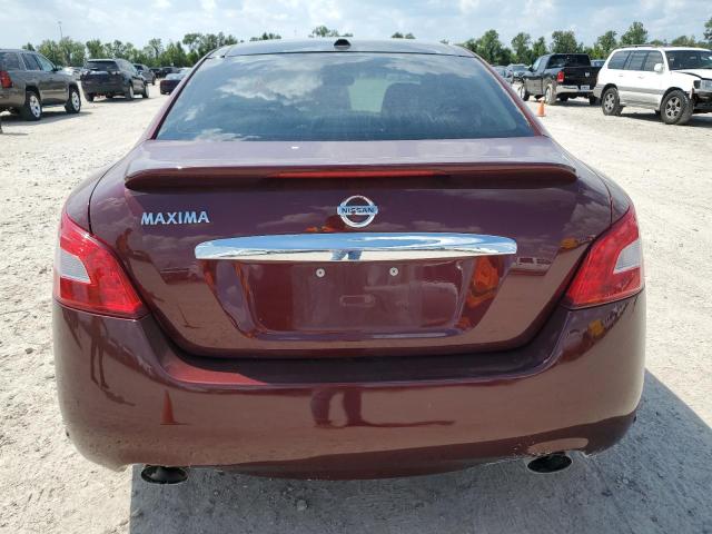 1N4AA51E69C806760 - 2009 NISSAN MAXIMA S BURGUNDY photo 6