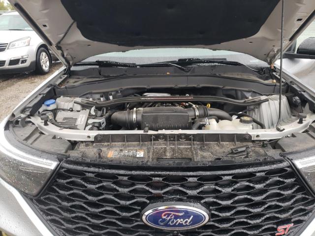 1FM5K8GC3LGC39144 - 2020 FORD EXPLORER ST GRAY photo 11