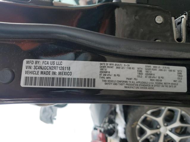 3C4NJDCN2RT126118 - 2024 JEEP COMPASS LIMITED BLACK photo 14