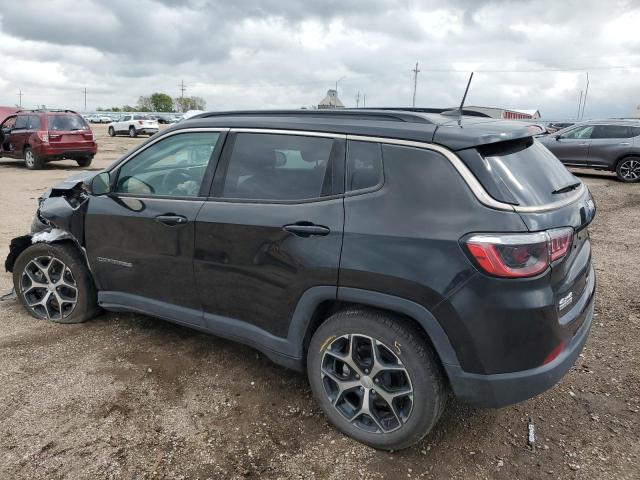 3C4NJDCN2RT126118 - 2024 JEEP COMPASS LIMITED BLACK photo 2