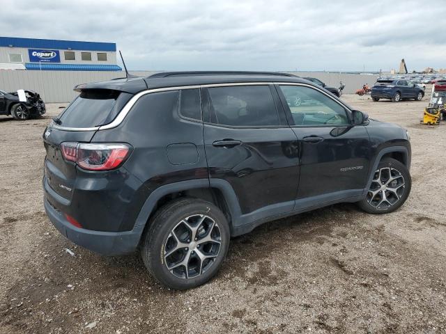 3C4NJDCN2RT126118 - 2024 JEEP COMPASS LIMITED BLACK photo 3