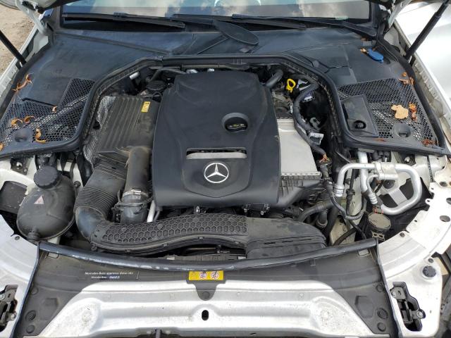 55SWF4KB1GU175298 - 2016 MERCEDES-BENZ C 300 4MATIC WHITE photo 11