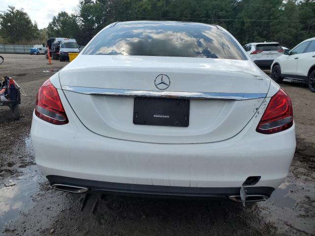 55SWF4KB1GU175298 - 2016 MERCEDES-BENZ C 300 4MATIC WHITE photo 6
