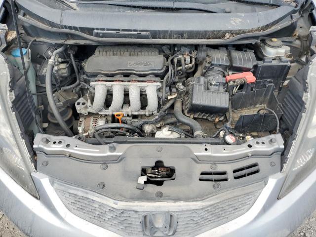 JHMGE87299S070828 - 2009 HONDA FIT GRAY photo 11