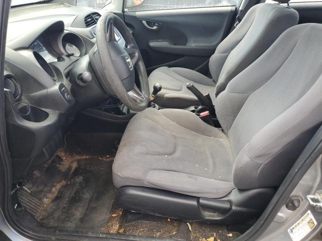 JHMGE87299S070828 - 2009 HONDA FIT GRAY photo 7