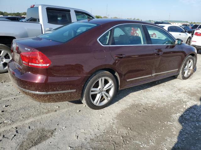 1VWBN7A38DC105608 - 2013 VOLKSWAGEN PASSAT SE MAROON photo 3