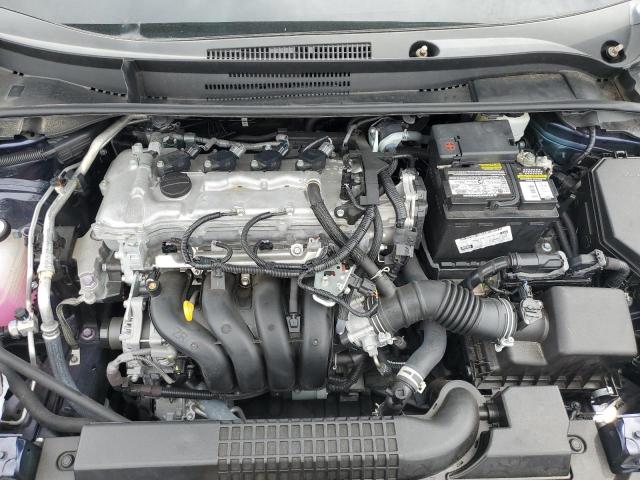 5YFEPMAEXNP390329 - 2022 TOYOTA COROLLA LE BLUE photo 11