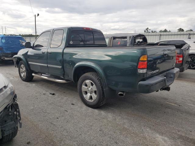 5TBRT34193S424452 - 2003 TOYOTA TUNDRA ACCESS CAB SR5 GREEN photo 2
