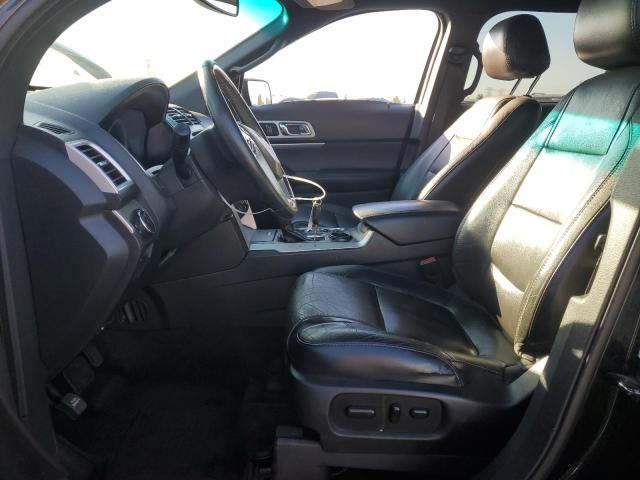 1FM5K7D83EGC23913 - 2014 FORD EXPLORER XLT BLACK photo 7